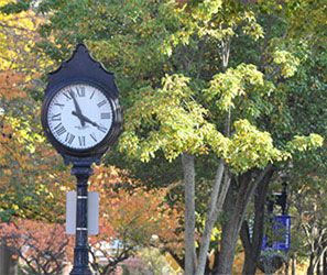 Clock tower on Park Ave, Bridgeport