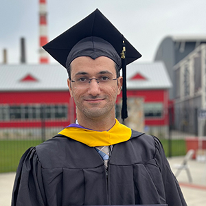 headshot of Najeeb Uddin at Commencement